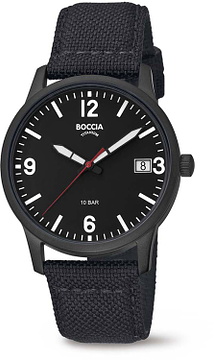 Boccia Titanium 3650-04 Heren Horloge 40mm