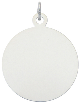 Silver Lining Graveerplaat Rond 24mm Zilver 142.0128.00