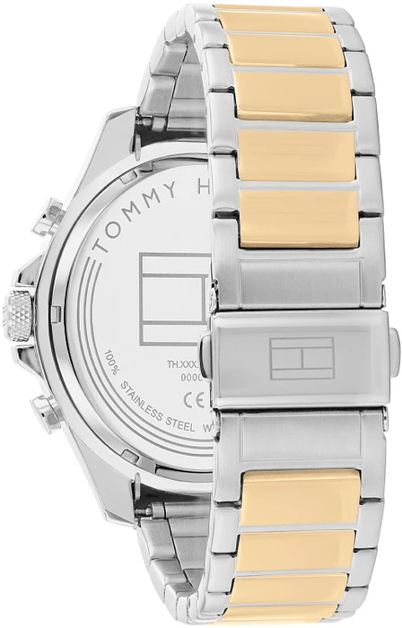 Tommy Hilfiger TH1792079 Horloge Heren Bi-color 46mm Tommy Hilfiger TH1792079 Horloge Heren Bi-color 46mm