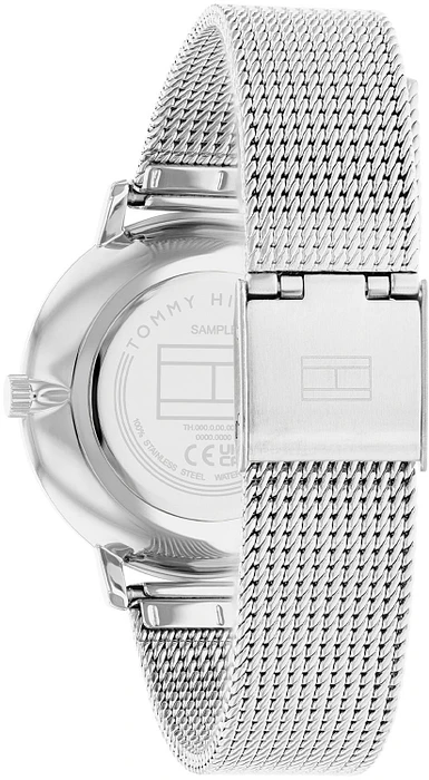 Tommy Hilfiger TH1782665 Horloge Dames Zilverkleurig 34mm Tommy Hilfiger TH1782665 Horloge Dames Zilverkleurig 34mm
