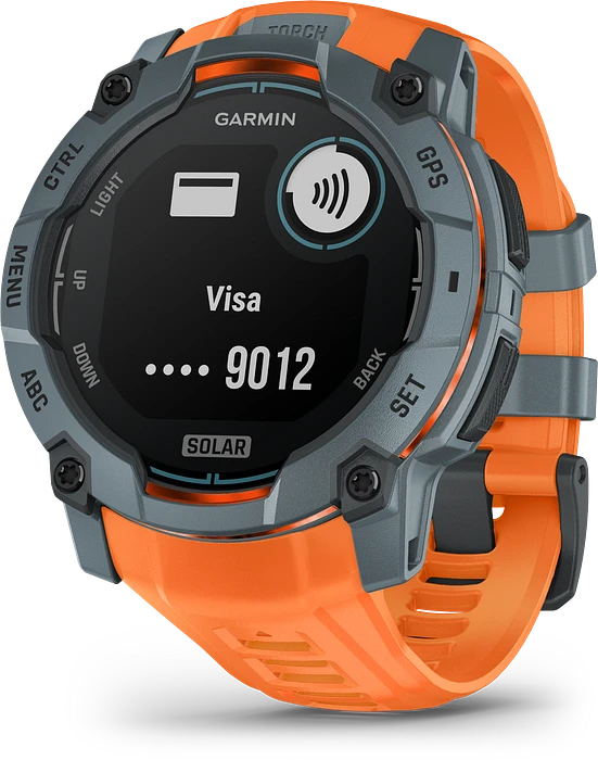 Garmin Instinct 3, 50mm, Solar, Spark Orange Bezel w/Spark Orange Band 010-02935-01 Garmin Instinct 3, 50mm, Solar, Spark Orange Bezel w/Spark Orange Band 010-02935-01