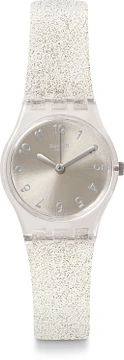 Swatch Zilverkleurig GLISTAR TOO LK343E