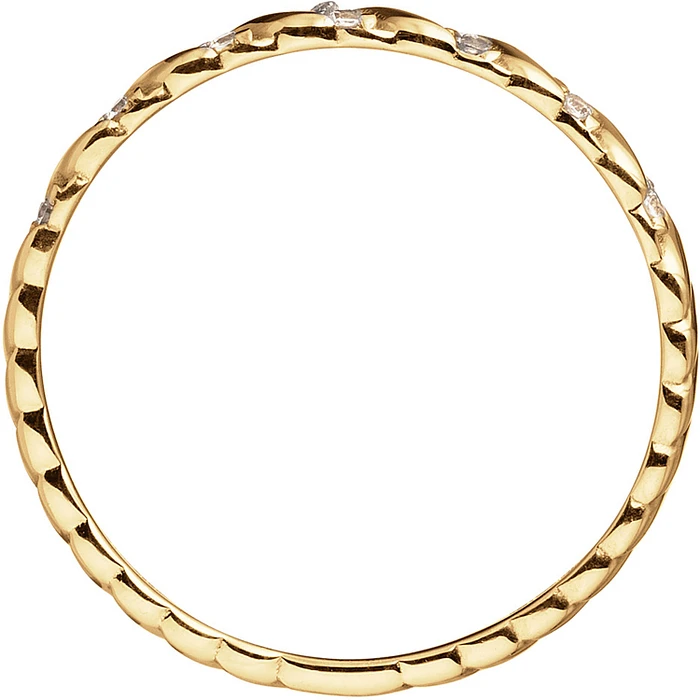Glow Ring CZ Band Geelgoud 585 214.0103 Glow Ring CZ Band Geelgoud 585 214.0103