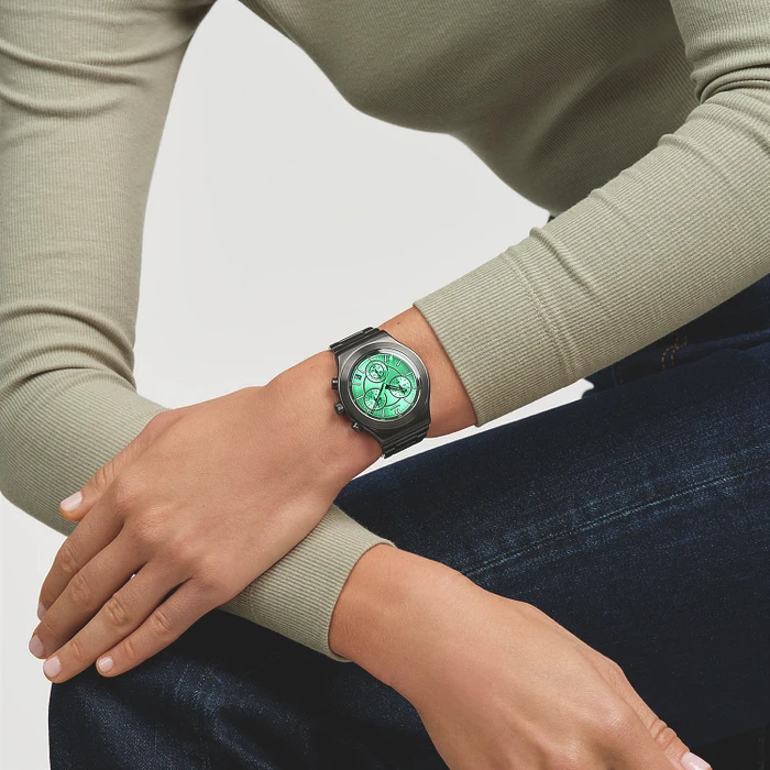 Swatch IRONY OBSESSIVELY OBSIDIAN YVM407G Swatch IRONY OBSESSIVELY OBSIDIAN YVM407G