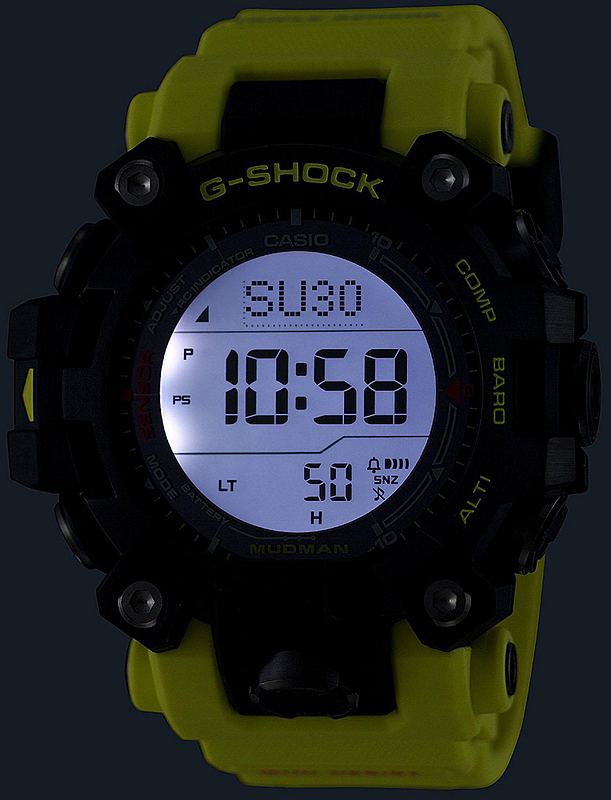 Casio G-Shock GW-9500MRY-1A9ER Mudman - Rescue Yellow