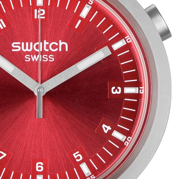 Swatch SB07S104G BIG BOLD IRONY SCARLET SHIMMER Swatch SB07S104G BIG BOLD IRONY SCARLET SHIMMER