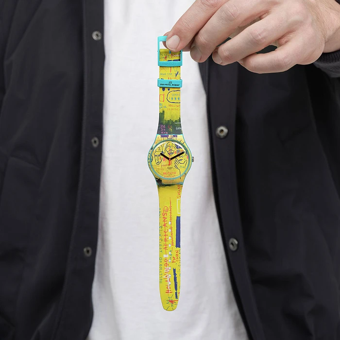 Swatch HOLLYWOOD AFRICANS BY JM BASQUIAT SUOZ354 Swatch HOLLYWOOD AFRICANS BY JM BASQUIAT SUOZ354