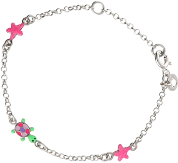 Lapetra LPAR0095 - Armband - Schildpad - 925 sterling zilver