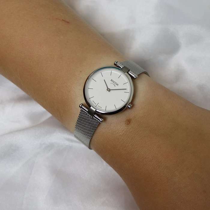 Boccia Titanium 3340-01 Dames Horloge 30mm Boccia Titanium 3340-01 Dames Horloge 30mm