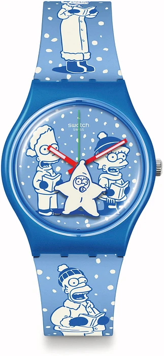 Swatch SO28Z126 THE SIMPSONS COLLECTION TIDINGS OF JOY Swatch SO28Z126 THE SIMPSONS COLLECTION TIDINGS OF JOY