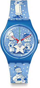 Swatch SO28Z126 THE SIMPSONS COLLECTION TIDINGS OF JOY