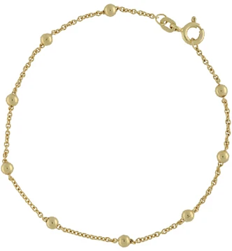 Glow Schakelarmband Anker Balletjes Goud+ 204.2047.18