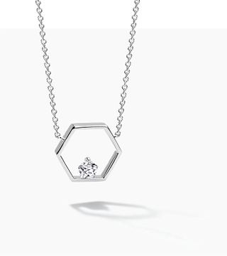 FJF JEWELLERY NECKLACE ICON PENTAGON FJF0010008SWH
