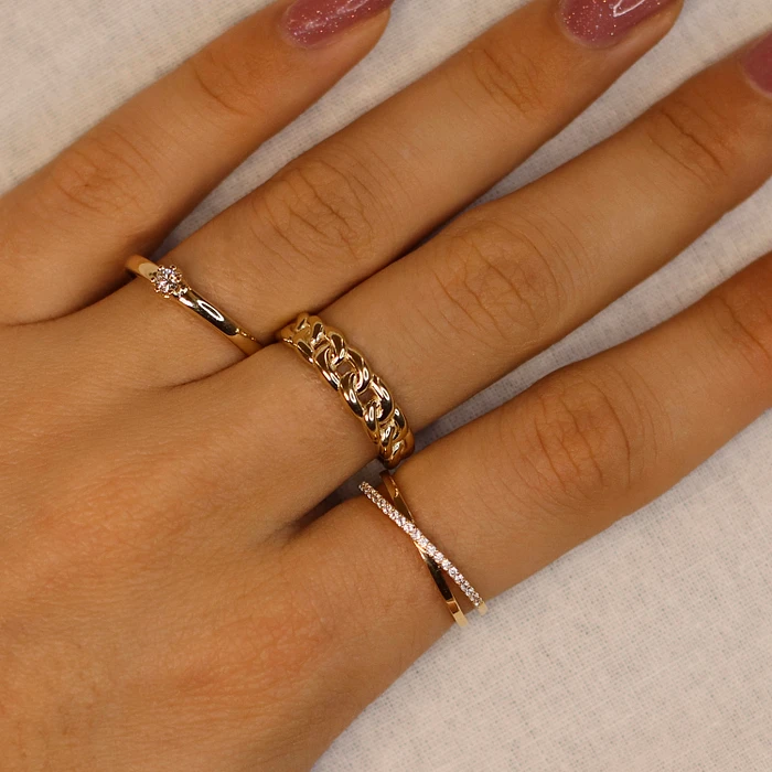 GLOW - 214.2416 - Ring - Rond - 5mm 585 GLOW - 214.2416 - Ring - Rond - 5mm 585