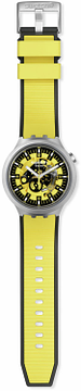 Swatch BIG BOLD IRONY LACQUERED GOLDEN YELLOW SB07S109