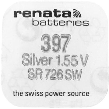 Renata 397 horloge batterij 1.55v