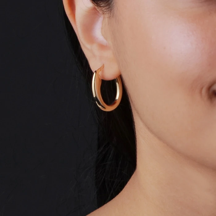 Glow Oorringen Chunky Chic - Rond - Ø 25mm 107.8674.00