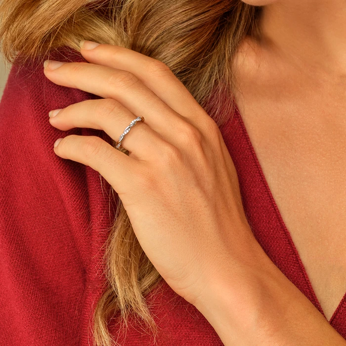 Glow GLOW - 114.1372 - Ring - Zilver - Zirkonia Glow GLOW - 114.1372 - Ring - Zilver - Zirkonia