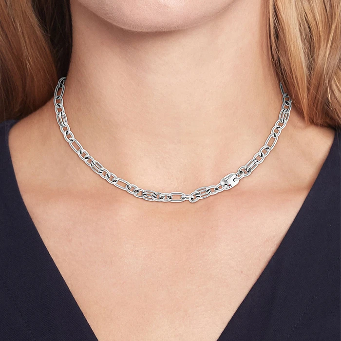 Tommy Hilfiger TJ2780785 Ketting Dames Staal 43cm Tommy Hilfiger TJ2780785 Ketting Dames Staal 43cm