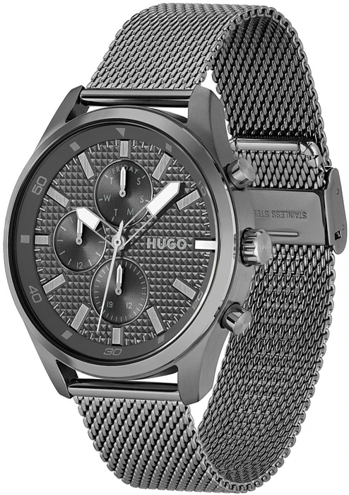 HUGO #CHASE HU1530261 Herenhorloge 46mm HUGO #CHASE HU1530261 Herenhorloge 46mm