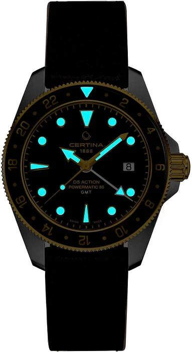 Certina DS Action GMT Powermatic 80 C032.929.26.051.00 Certina DS Action GMT Powermatic 80 C032.929.26.051.00