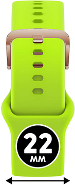 Ice Watch Smart 022591 PISTACHIO  - ROSE Goudkleurig 22mm Band
