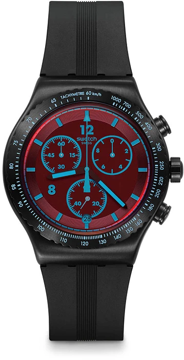 SWATCH CRIMSON MYSTIQUE YVB417 SWATCH CRIMSON MYSTIQUE YVB417
