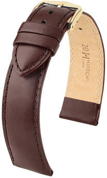 HIRSCH CORSE M BROWN LEATHER Gold