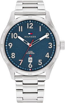Tommy Hilfiger TH1710563 Horloge Heren Zilverkleurig 43mm