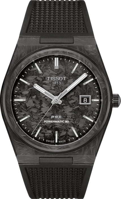 Tissot PRX Powermatic 80 40mm Carbon T1379079720100 Tissot PRX Powermatic 80 40mm Carbon T1379079720100