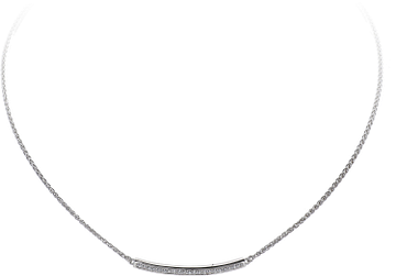 Silver Lining Collier met tussenstuk CZ 925 102.0645.42