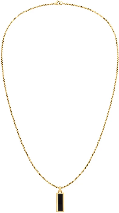 Tommy Hilfiger TJ2790541 Ketting Heren Staal Onix 60cm Tommy Hilfiger TJ2790541 Ketting Heren Staal Onix 60cm