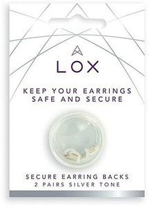 LOX  |  Veiligheidssluiting Oorbellen - Silver Locking Earring backs