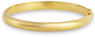 SWING JEWELS INFINITY 14 CT GOLD BANGLE YG 7x60x66 MM NETTO SBG128-68