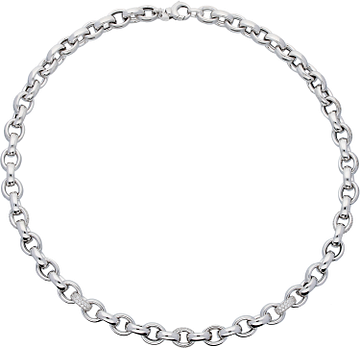 Silver Lining Schakelcollier CZ schakel 45cm 925 102.4102.45