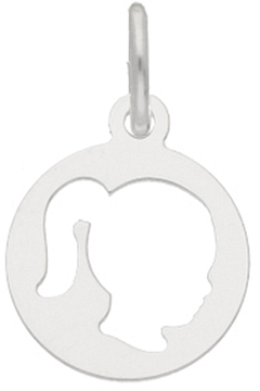 Silver Lining Hanger Meisje Rond Zilver* 120.0231.00