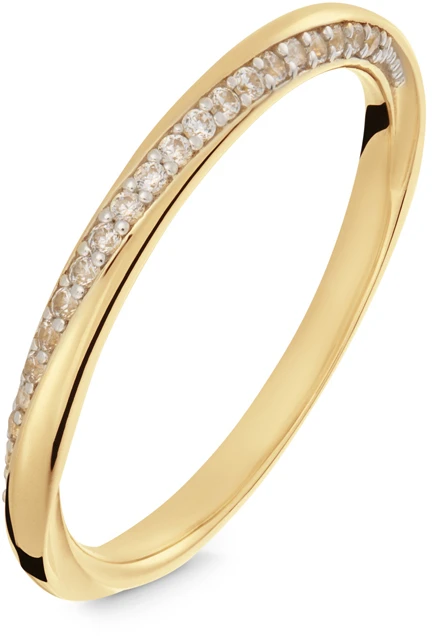 Glow Ring Simpel Twist CZ 585 214.2041 Glow Ring Simpel Twist CZ 585 214.2041