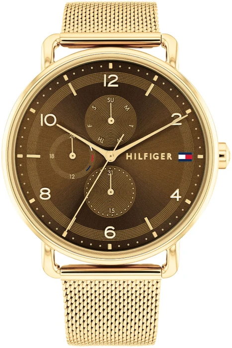 Tommy Hilfiger TH1782663 Horloge Dames Goudkleurig 40mm Tommy Hilfiger TH1782663 Horloge Dames Goudkleurig 40mm