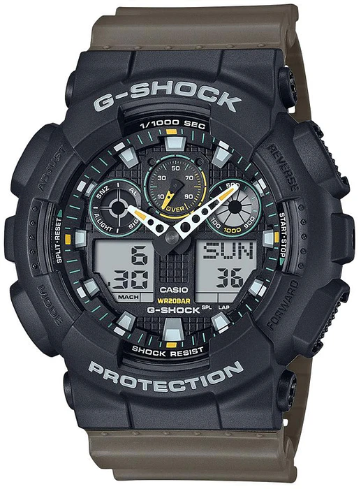 Casio G-Shock GA-100TU-1A3ER Casio G-Shock GA-100TU-1A3ER