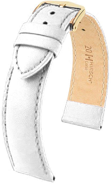 HIRSCH CORSE M WHITE LEATHER Gold