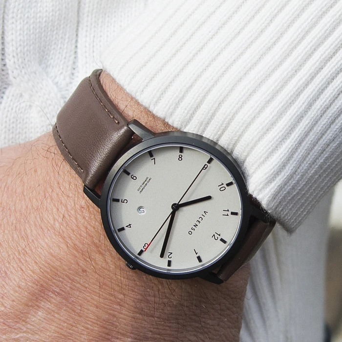 Vicenso Rome VI10021 Argento Bianco/Marrone