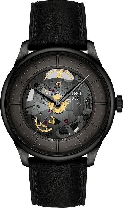 TISSOT Chemin Des Tourelles Squelette T139.836.36.441.00 TISSOT Chemin Des Tourelles Squelette T139.836.36.441.00