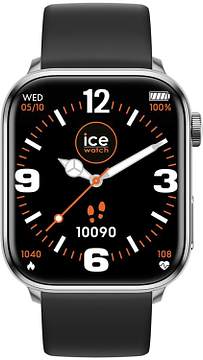 ICE WATCH 022536 ICE SMART 2.0 - SILVER - BLACK - AMOLED 38MM