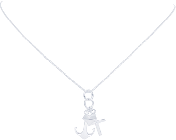 Silver Lining Collier geloof hoop en liefde 925! 102.1150.45