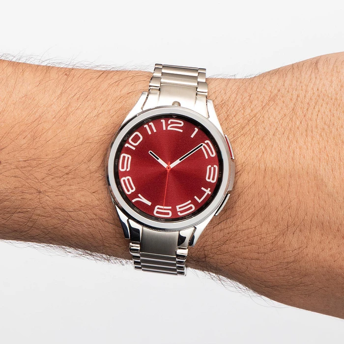 Samsung Galaxy Watch6 Classic SA.R950SS 43mm Zilverkleurig Samsung Galaxy Watch6 Classic SA.R950SS 43mm Zilverkleurig