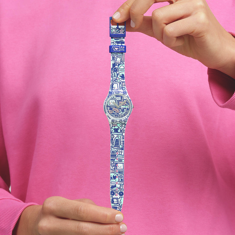 ★SWATCH★ [Headquarters] BBOT SO28Z702 B-BOT - SO28Z702 | Swatch® United States