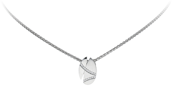 Silver Lining Hanger Elegance Mat/Glans CZ Zilver Rd 120.0656.00