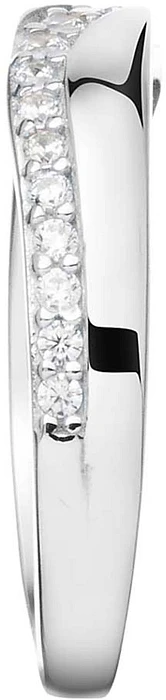 Glow Ring Sier Gerhodineerd CZ 925 114.0370 Glow Ring Sier Gerhodineerd CZ 925 114.0370