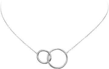 Silver Lining Collier open cirkels 925 102.1173.47