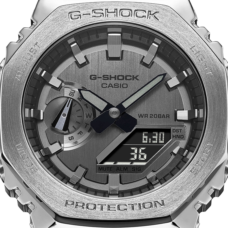 CASIO G-SHOCK GM-2100-1AER グレー 一文字盤 GM-2100-1AER | CASIO
